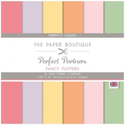 The Paper Boutique Fancy Flutters Cardstock - Solid Papers